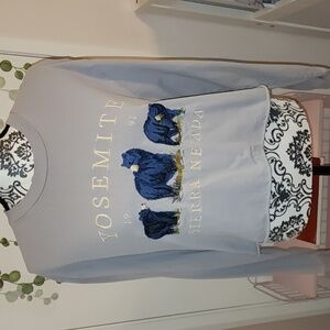 Pac Sun John Galt  Yosemite Crew Neck Crop Top